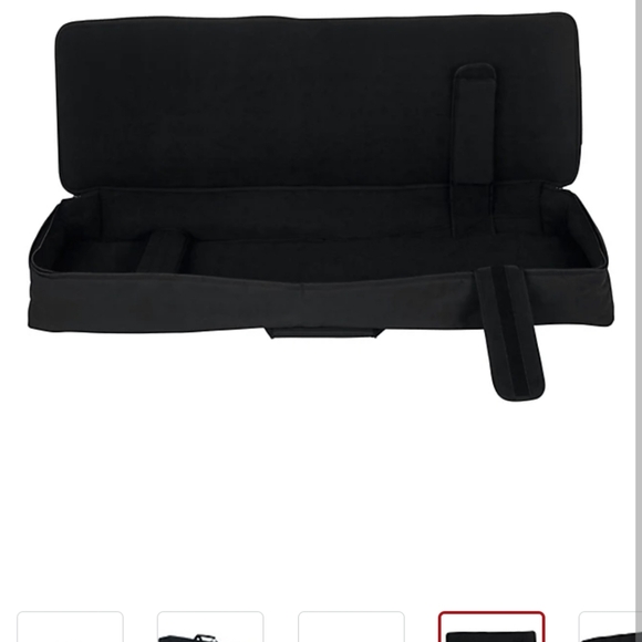 **NWT** Gator GKB Nylon Keyboard Gig Bag 88 Key in Black *MSRP $160* - Picture 3 of 6